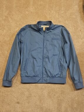 Marine Layer Men's Slate Blue Bomber Jacket